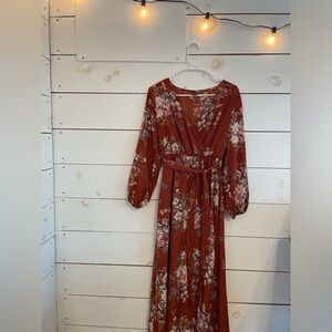 Floral Fall Dress